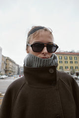 Eliza | Belted Wool Blend Coat