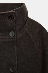 Eliza | Belted Wool Blend Coat