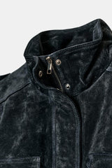 Odette | Suede Utility Jacket