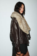 Bianca | Faux Leather Jacket