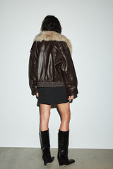 Bianca | Faux Leather Jacket