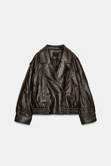 Bianca | Faux Leather Jacket