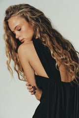 Ivy | Sheer Panel Maxi Dress