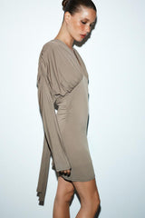 Marin | Ruched Mini Dress