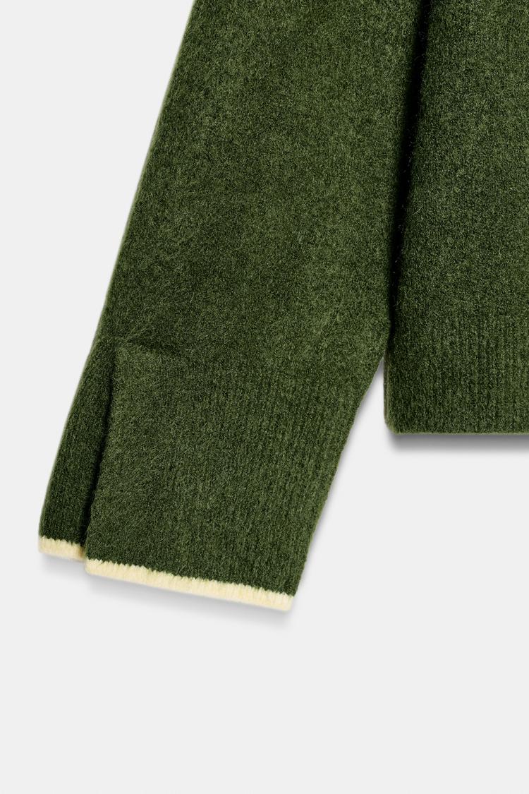 Eloria | Cardigan | Contrast Trims