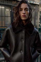 Ren | Reversible Faux Leather Jacket