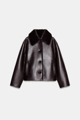 Ren | Reversible Faux Leather Jacket