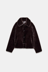 Abigail | Reversible Faux Leather Jacket