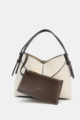Riley | Contrast Canvas Shopper