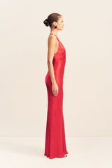 Tatum | Plunged Maxi Dress