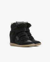 Sienna | Hidden Wedge Suede Sneaker