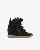 Sienna | Hidden Wedge Suede Sneaker