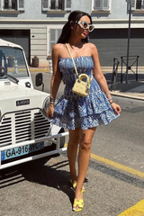 Cerys | Ruffle Mini Dress
