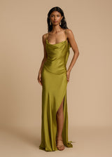 Aurelia Satin Dress