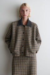 Arlette | Wool Check Jacket