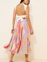 Allegra | Patchwork Maxi Skirt