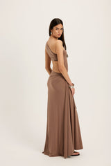 Serena | Ring Draped Gown