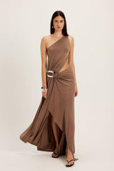 Serena | Ring Draped Gown
