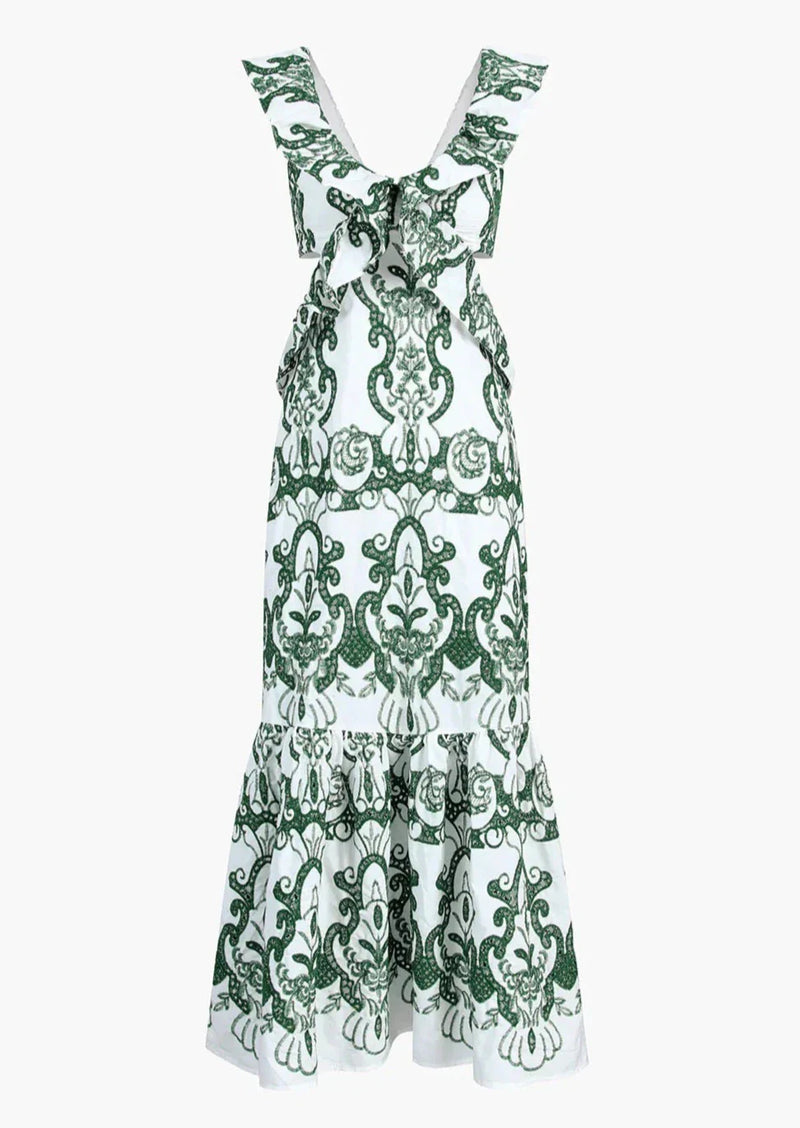 Haven | Ruffled Maxi Dress