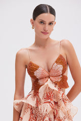Isadora Ruffle Dress