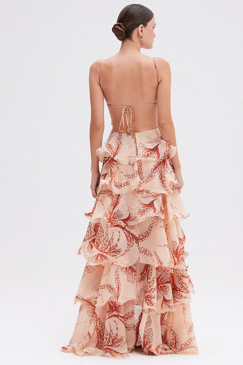 Isadora Ruffle Dress