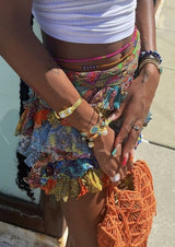 Tatum | Ruffle Mini Skirt