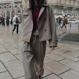 Iris | Modern Cropped Collar Jacket