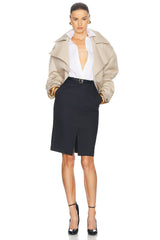 Tilly Oversized Cropped Trench