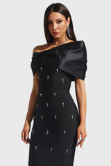 Amina | One Shoulder Maxi Dress