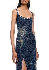 Serena | Embellished Midnight Gown