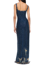 Serena | Embellished Midnight Gown