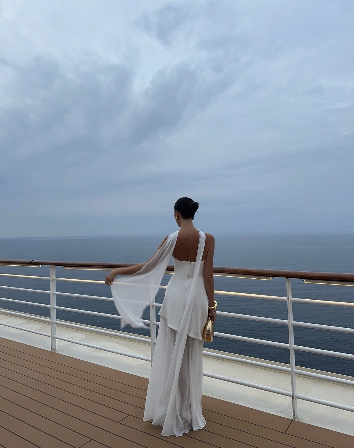 Valerie | Asymmetrical Maxi Dress  Lucia Vero