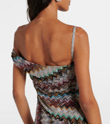 Calista | Zigzag Knit Maxi Dress