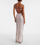 Brooklyn | One Shoulder Sequin Maxi Dress
