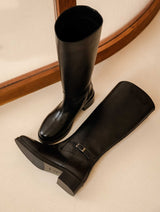 Robbie | Classic Heeled Riding Boots