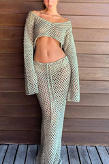Novah | Long Sleeve Knitted Set