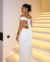 Althea | Elegant Backless Maxi Dress