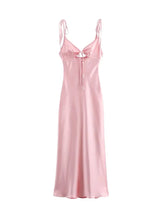 Bellamy | Sleeveless Satin Maxi Dress
