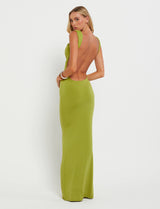 Ava | Satin Maxi Dress