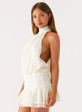 Willow | Knit Halter Mini Dress