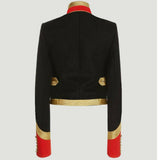 Sloane | Embroidered Military Jacket
