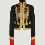 Sloane | Embroidered Military Jacket