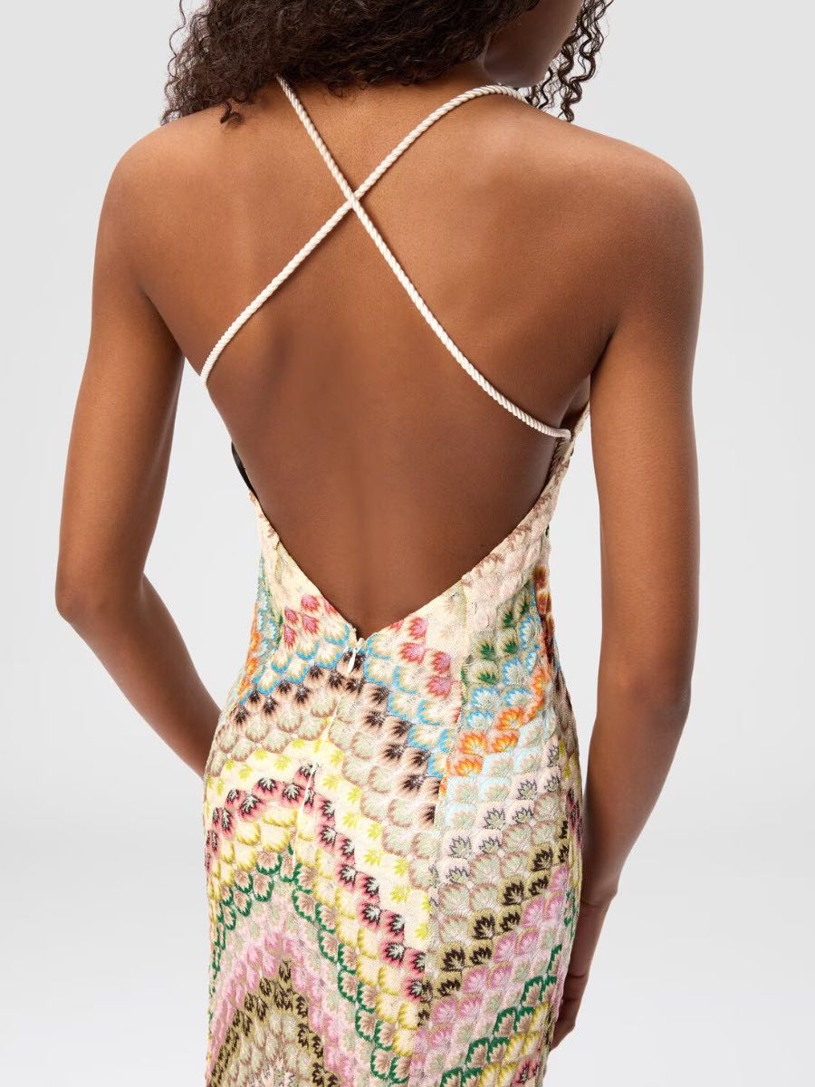 cassara crochet dress The Cpacabana Dress Hand-Crocheted Dress