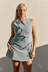 Kapri | Soft Sunset Midi Dress