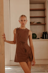 Kapri | Soft Sunset Midi Dress