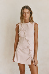 Kapri | Soft Sunset Midi Dress