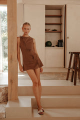 Kapri | Soft Sunset Midi Dress