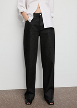 Elena | Shimmer Straight Leg Jeans