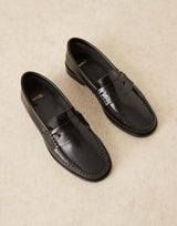 Margot | Leather Penny Loafers