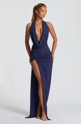 Kingsley Maxi Dress - Navy Dress Babyboo Fashion Premium Exclusive Design